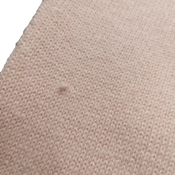 Billieblush Pale Pink Cardigan Sweater With Metallic Silver Detail Size 2/86 - Picture 6 of 8